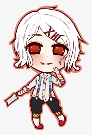 Clipart Freeuse Juuzou By Jasmiass On Deviantart - Tokyo Ghoul Sticker