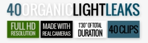 40 Organic Light Leaks After Effects Template - Parallel