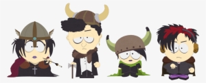 Fighters Of Zaron Viking Goth Kids - Cards Goth South Park Phone Destroyer