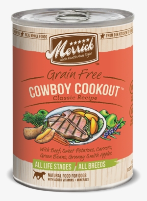 Merrick Canned Dog Food - Merrick Classic Grain Free Cowboy Cookout Canned Dog