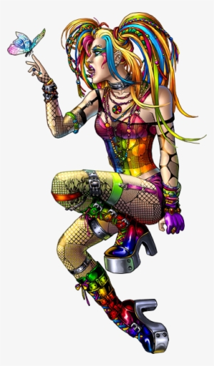 Rainbow-goth - Dc Universe Delirium