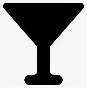 Goblet Comments - Martini Glass Silhouette Vector