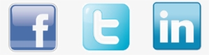 Facebook Twitter Linkedin Icons - Facebook Twitter Linkedin Icons Png