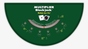 Multiplier Blackjack Sample Layout - Oklahoma