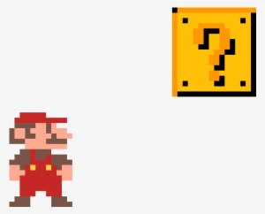 Mario And Lucky Block - Mario Premium T-shirt (relaxed Fit) Periodic Mario