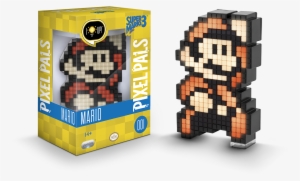 Pdp Pixel Pals Nintendo Super Mario Bros 3 Mario Collectible - Pixel Pals Nintendo Mario