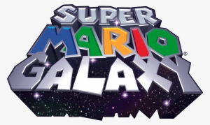 Super Mario Galaxy Logo - Super Mario Galaxy Logo Png