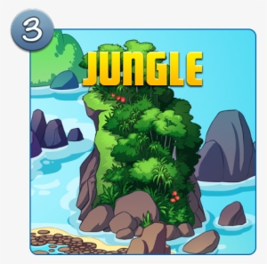 Water Island Jungle Icon - Icon