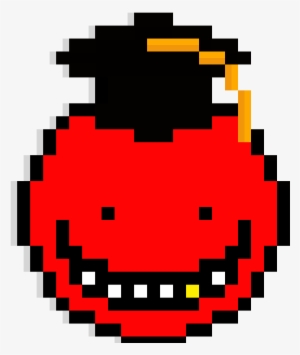 Koro Sensei - Pixel Art Kawaii Apple