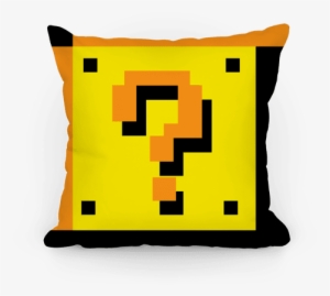 From The Classic Nintendo Mario Games Turn Your Living - Mario Question Block Pixel