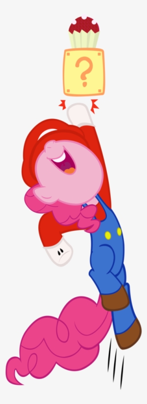 Spikesmustache, Block, Cosplay, Crossover, Cupcake, - Super Mario Pinkie Pie