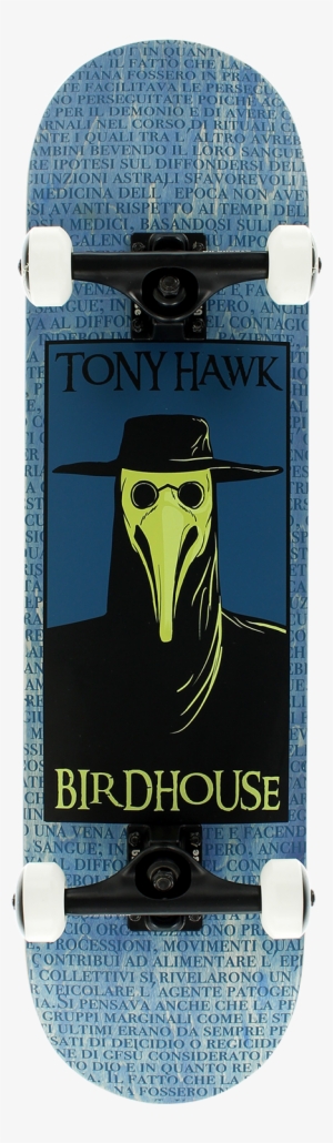 Birdhouse High-grade Plague Doctor 8" Complete Skateboard - Birdhouse Plague Doctor Skateboard - 8"