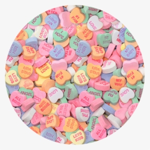 Conversation Hearts Candy, Small - Conversation Hearts Candy