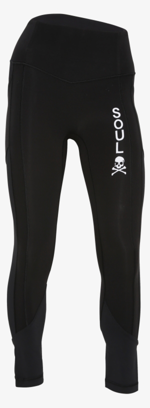 Lululemon Soul Skull All The Right Places Crop - Men Black Pants Png