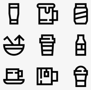 Drinks 25 Icons - Coffee