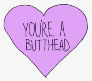 Transparent Hearts Masterpost Transparent Candy Hearts - Love You Butthead