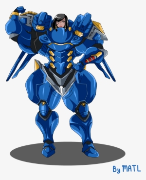 Commission - Pharah 1/2 - Digital Art