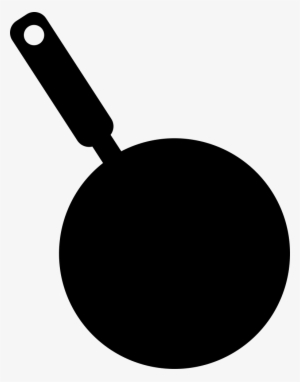 Frying Pan Silhouette From Top View Comments - Frying Pan Silhouette Png