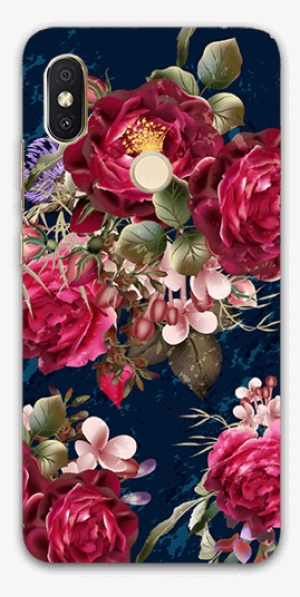 Watercolor Roses Background Redmi Y2 Mobile Case