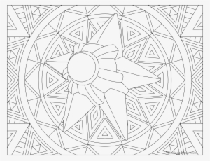 #120 Staryu Pokemon Coloring Page - Pokemon Sun And Moon Coloring Pages