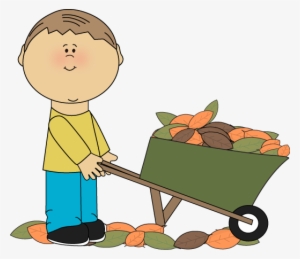 Clipart Leaf Kid Download - Fall Clipart