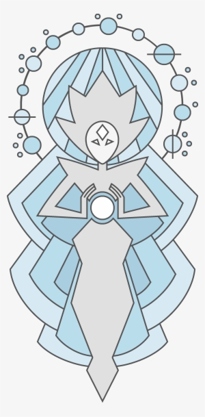 White Diamond - Steven Universe White Diamond Mural