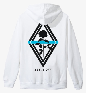 White Diamond Hoodie - Merch Set It Off Hoodie