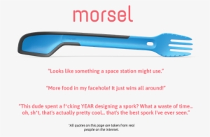 Morsel Is Part Spoon, Part Fork, Part Spatula, Resulting - Morsel Spork