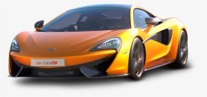 Orange Mclaren 570s Car Png Image - Mclaren P1 Orange Png