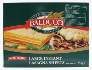Balducci Large Instant Lasagna Sheets 250 Gr - Balducci Pasta