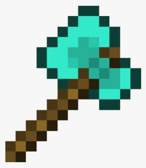 Minecraft Diamond Axe Png Png Transparent - Moraine Lake