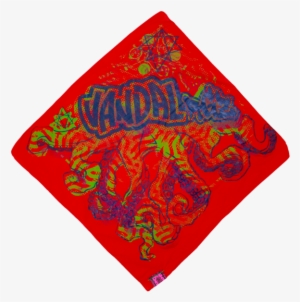 Red Tntcls Art Print Bandanas - Motif