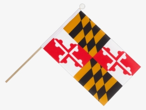 Hand Waving Flag 6x9" - Maryland Mini Flag - 6x9"