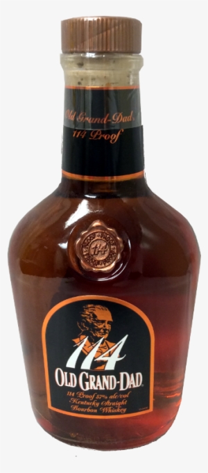 Old Grand Dad 114 Yr - Old Grand Dad Bourbon Whiskey 114@ Barrel Strength