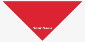 Email A Friend - Red Triangle Upside Down