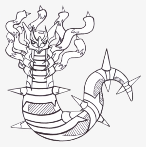 Coloring Page - Giratina