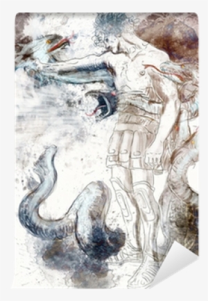 Slay The Nine-headed Lernaean Hydra - Visual Arts