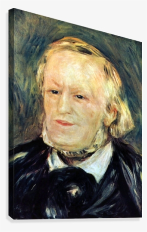 Of Richard Wagner By Renoir Canvas Print - Switchart Print: Renoir's Portrait Of Richard Wagner,