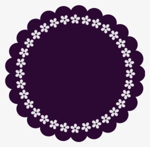 Frame Flor Png Brinde Para Seguidoras - Tags Redondos