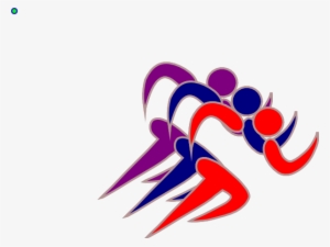 Banner Free Library Runners Clip Art At Clker Com Vector - Clip Art Runner