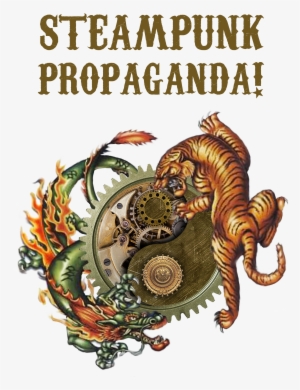 Steampunk-propaganda - Ying Yang Dragon And Tiger