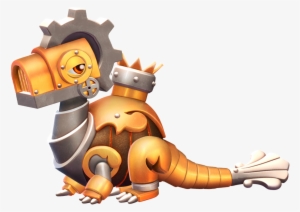 Steampunk Dragon - Cartoon