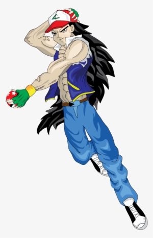 Ash Ketchum Ball Z By Mr Suavemente-d650tgn - Cartoon