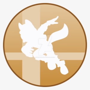Super Smash Bros Fox Button By Koonzycorner On Deviantart - Smash Bros Fox Vector