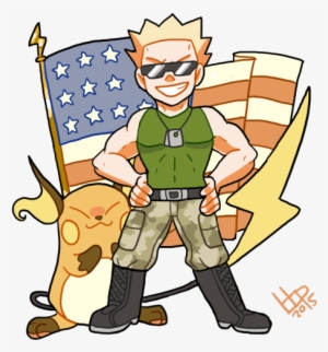 Surge The Lighting American - Lt Surge Pokemon Fan Art