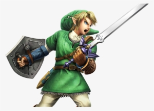 Transparent Link Super Smash Bros Clipart Freeuse Stock - Link Smash Bros Png