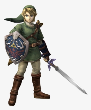 In Smash Brawl, Link's Appearance Changed To That Of - Legend Of Zelda Twilight Princess Link Cosplay Costume