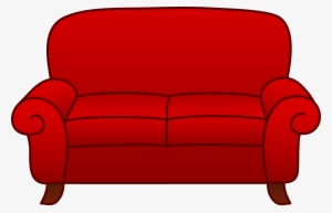 Red Sofa Clip Art Clipart Panda - Sofa Clipart