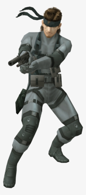 Solid Snake Transparent Image - Metal Gear Solid 2 Snake