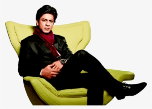 Shahrukh Khan On A Sofa Png - Shahrukh Khan Sitting Pose